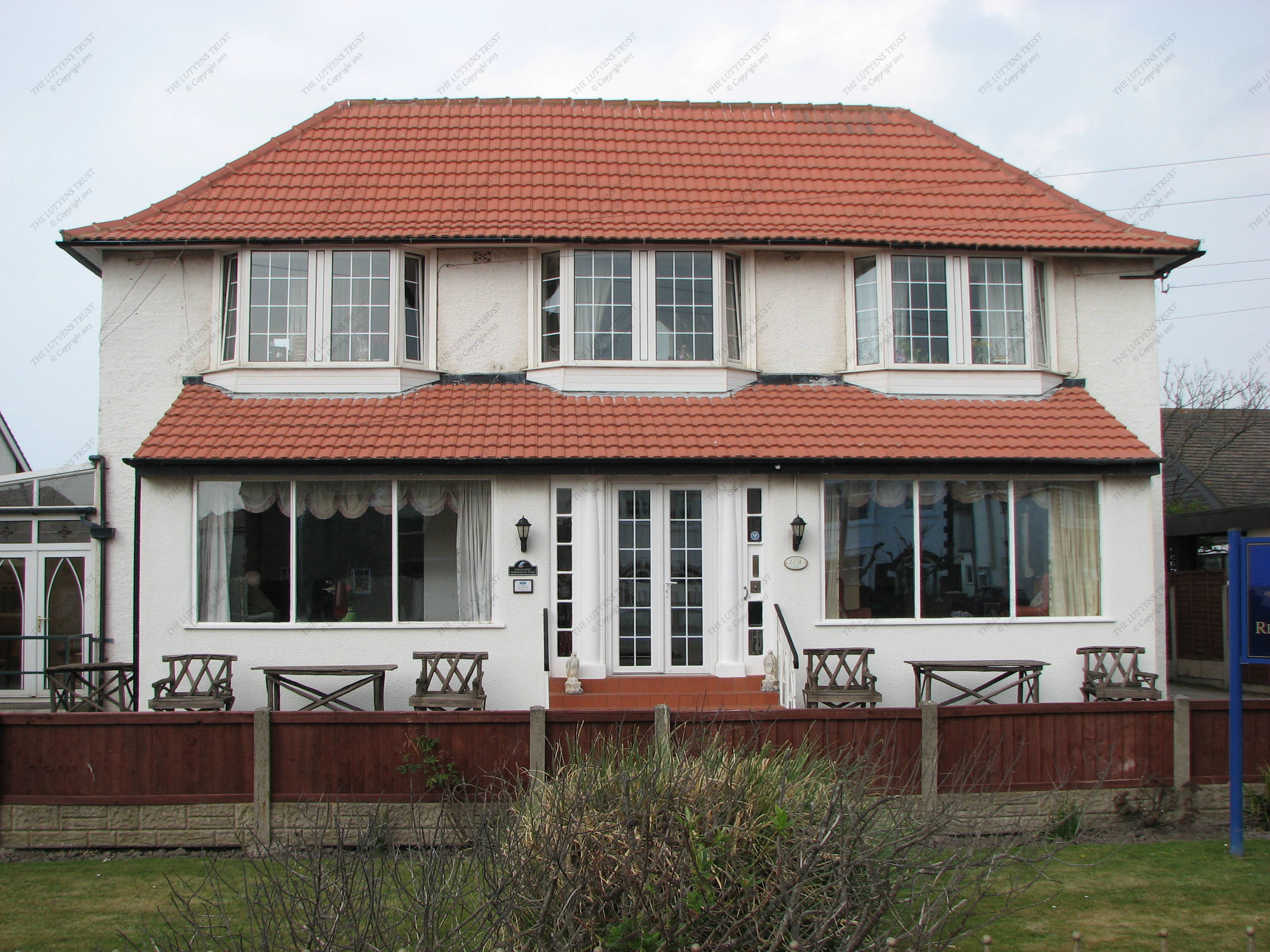 Rossall Beach cottages